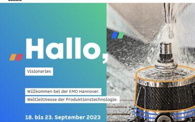 Messe EMO Hannover – 18.-23. September 2023