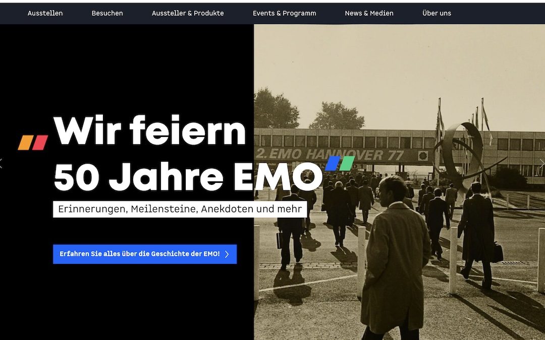 Einladung zur EMO 2025 in Hannover