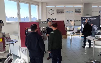 Letztes Opening 2025 bei Intermach Werkzeugmaschinen – klein, aber fein!